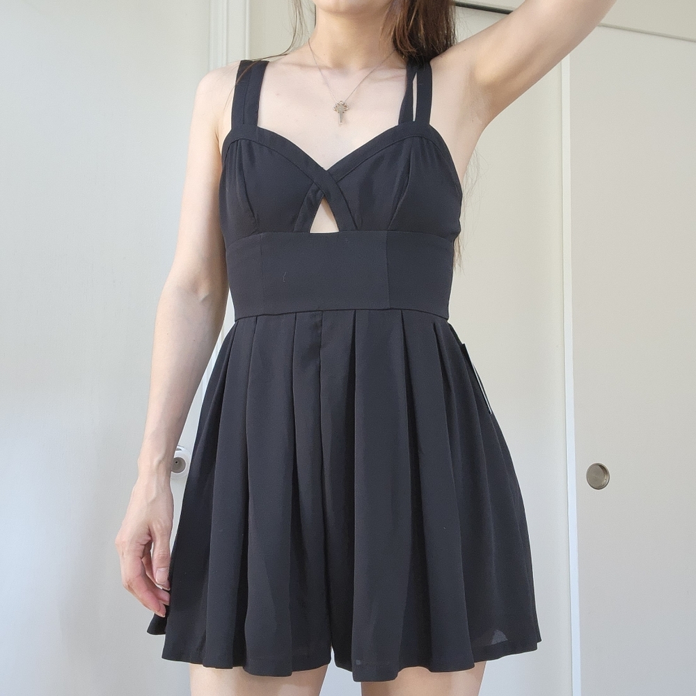 Express Romper, size 4, black